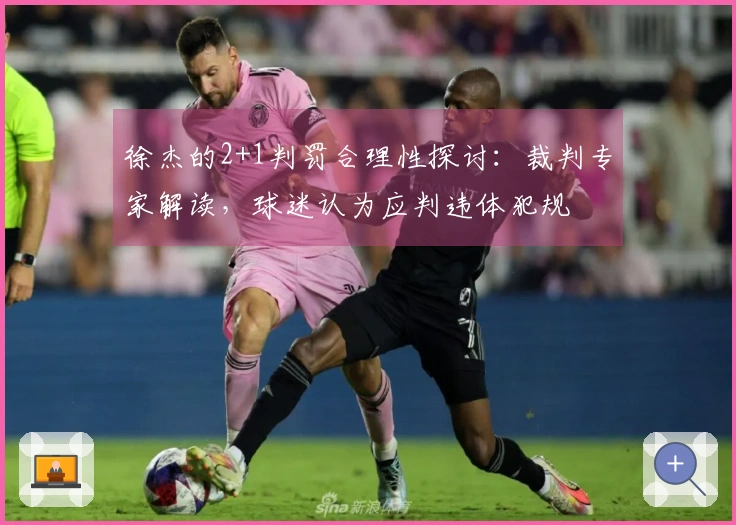 徐杰的2+1判罚合理性探讨：裁判专家解读，球迷认为应判违体犯规